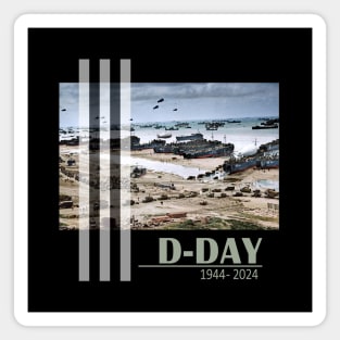 1944 D-Day 2024 80th Anniversary Normandy Magnet